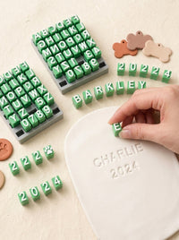 Clay Letter Stamp Set — Imprint Your Pets Name!